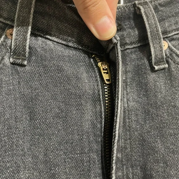 Levi's Wash Black Maxi Skirt - Picture 6 of 7